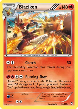 Carta Blaziken