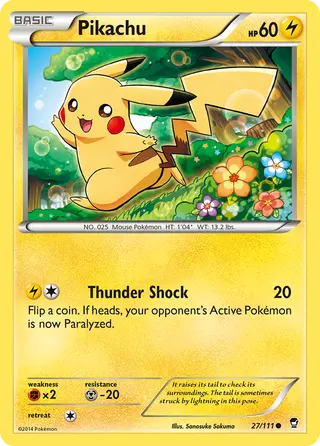 Carta Pikachu