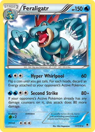 Carta Feraligatr