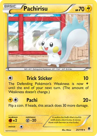 Carta Pachirisu