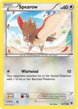 Carta Spearow