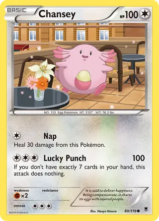 Carta Chansey