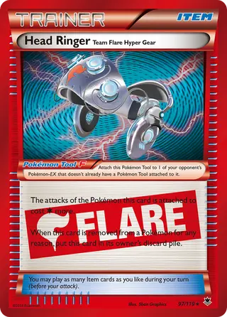 Carta Campainha de Cabeça – Hiperequipamento da Equipe Flare