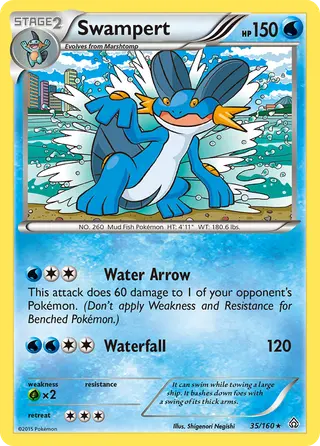 Carta Swampert