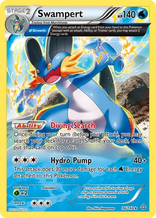 Carta Swampert