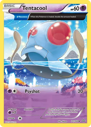 Carta Tentacool