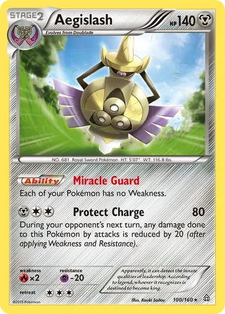 Carta Aegislash