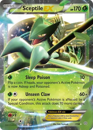 Carta Sceptile EX