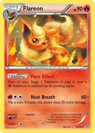 Carta Flareon