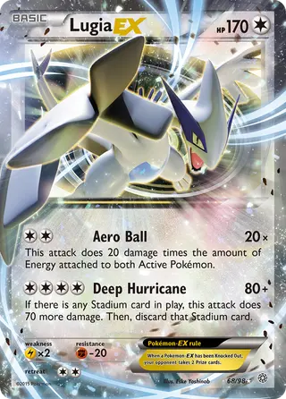 Carta Lugia EX