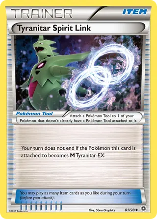 Carta Elo Espiritual de Tyranitar