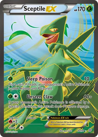 Carta Sceptile EX