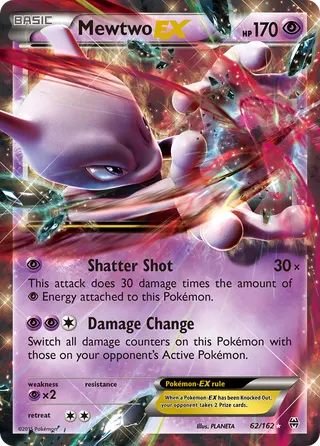 Carta Mewtwo EX