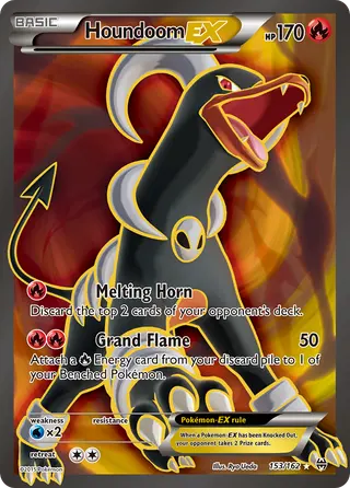 Carta Houndoom EX
