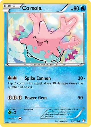 Carta Corsola