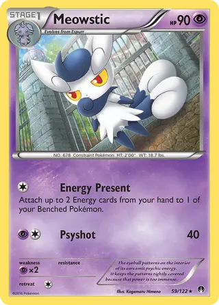 Carta Meowstic