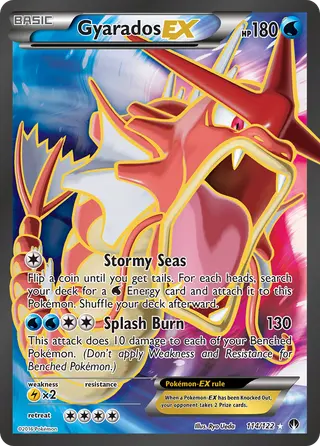 Carta Gyarados EX
