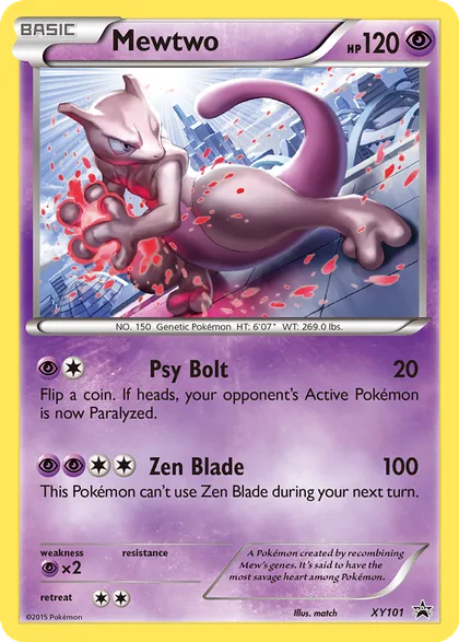 Carta Mewtwo