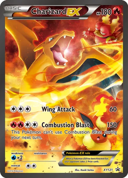Carta Charizard EX