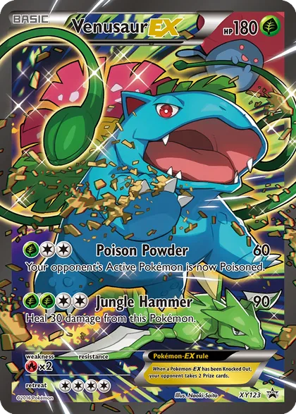 Carta Venusaur EX