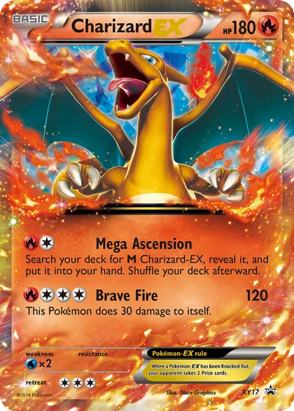 Carta Charizard EX