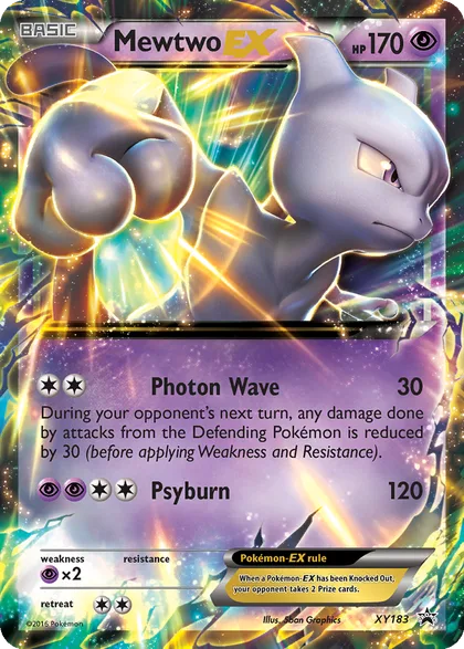 Carta Mewtwo EX