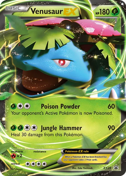 Carta Venusaur EX