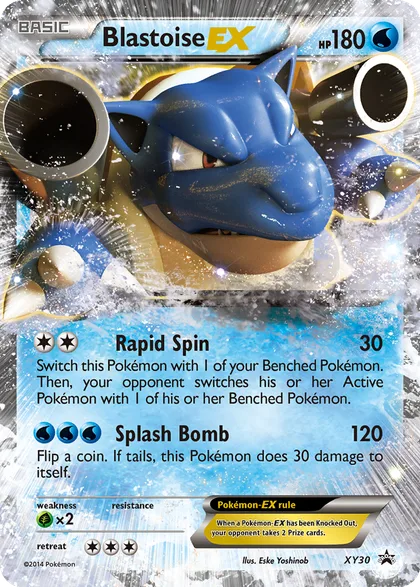 Carta Blastoise EX