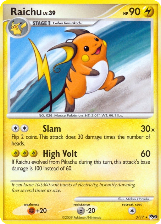 Carta Raichu