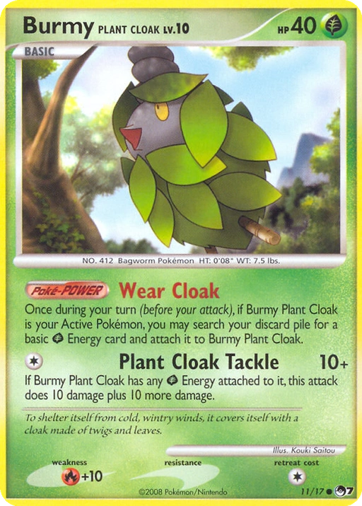 Carta Burmy (Plant Cloak)