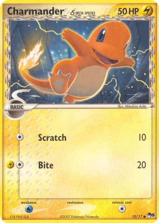 Carta Charmander δ