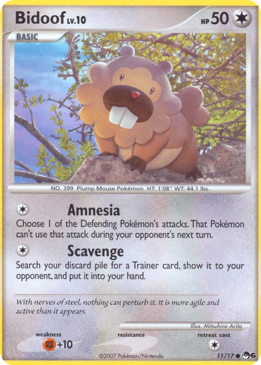 Carta Bidoof