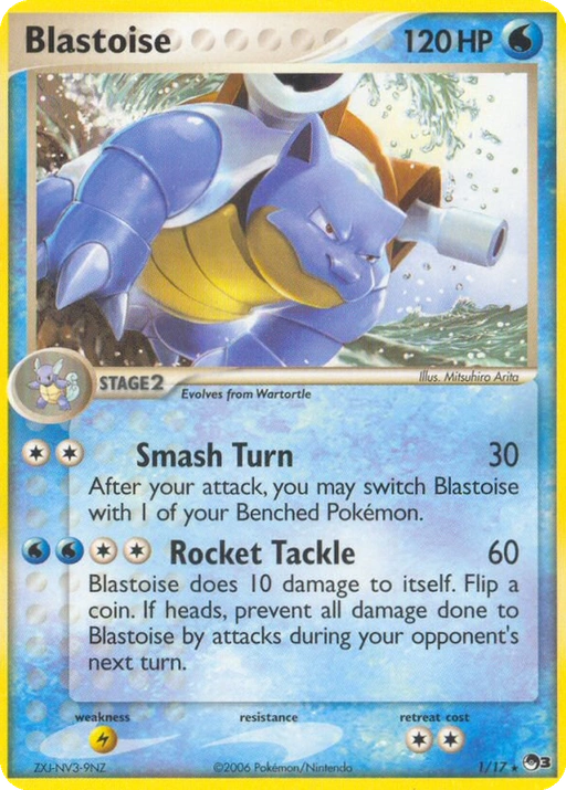 Carta Blastoise