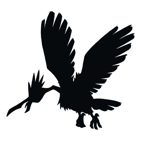 Silhueta de Fearow