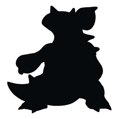 Silhueta de Nidoqueen
