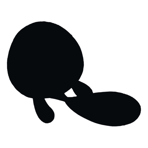 Silhueta de Poliwag