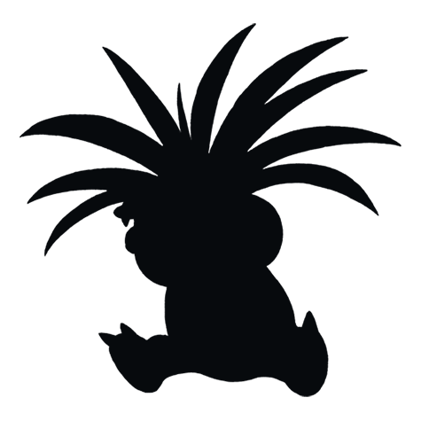 Silhueta de Exeggutor
