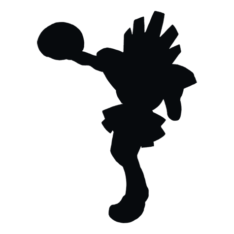Silhueta de Hitmonchan