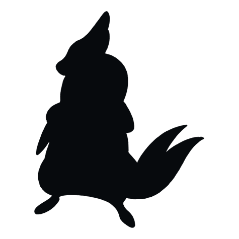 Silhueta de Floatzel