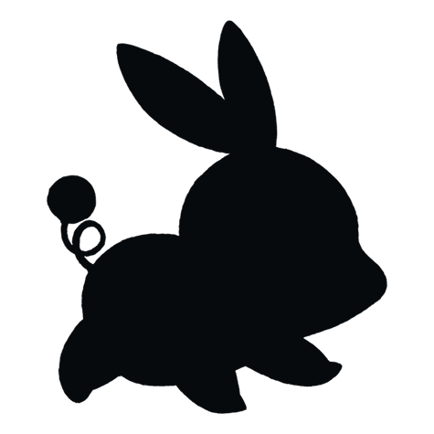 Silhueta de Tepig