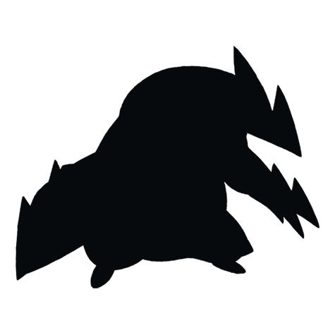 Silhueta de Excadrill