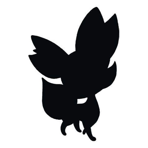 Silhueta de Fennekin