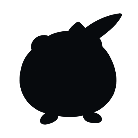 Silhueta de Togedemaru