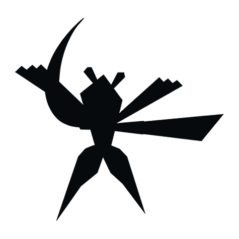 Silhueta de Kartana