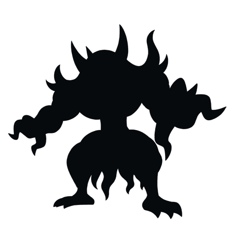 Silhueta de Grimmsnarl