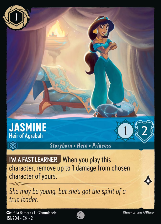 Carta Jasmine - Heir of Agrabah