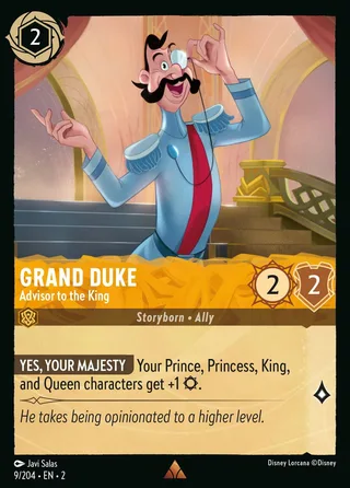 Carta Grand Duke - Advisor to the King