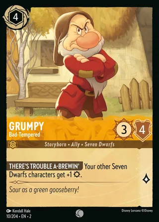 Carta Grumpy - Bad-Tempered