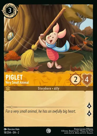 Carta Piglet - Very Small Animal