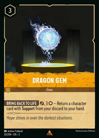 Carta Dragon Gem